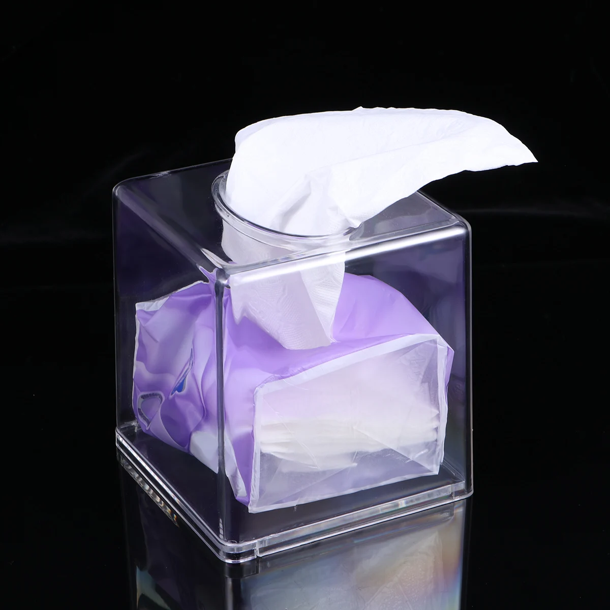 

Tissues Box Paper Towel Holder Container Make Home Storage Boxes Dining Room Table Decor