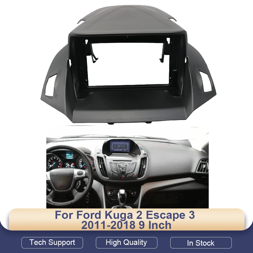 

Для Ford Kuga 2 Escape 3 2011-2018 9-дюймовый автомобильный радиоприемник с комплектом панели приборной панели Android
