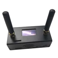 Última versión Dual Duplex OLED MMDVM Hotspot WiFi módem de voz Digital NXDN P25 Pistar DSTAR DMR Raspberry Pi + funda + tarjeta 16G