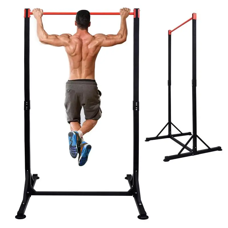 Pull up Bar Stable Triangular Structure Steel Pullup Bar for Home Training Height Adjustable Heavy Duty Pull up Station Strength