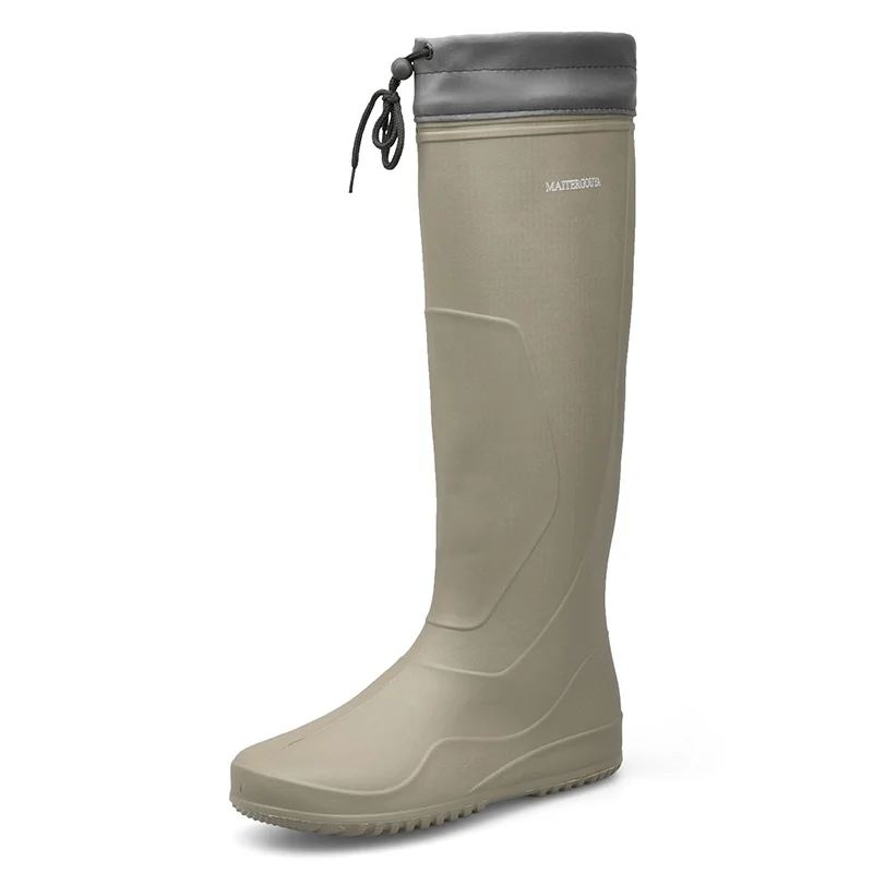 Men and Women's Lightweight Rain Boots, Waterproof Shoes, Non-Slip, Adult Plus Hose, Paddy Field Planting Water Boots