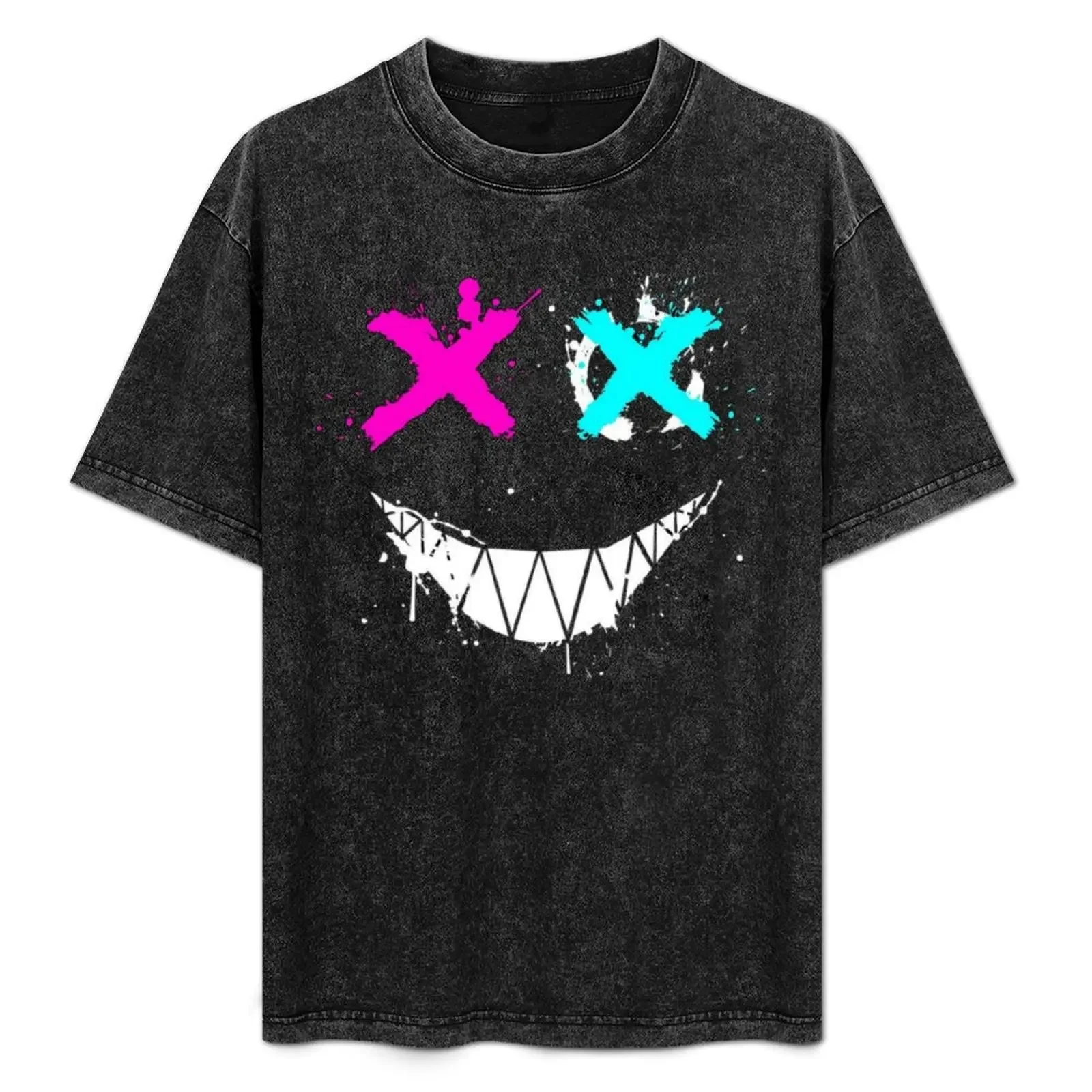 

Neon smile T-Shirt kawaii clothes oversizeds new edition luxury clothes men