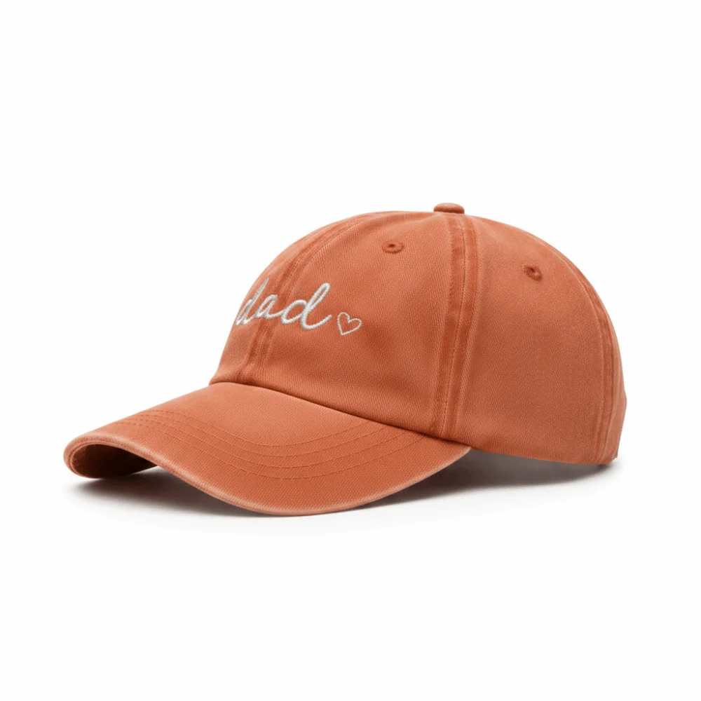 Gewaschene Baumwoll-Baseballkappen mit Aufschrift „Dad Mama Mini Love“, verstellbare Vintage-Baseballmützen für Eltern, Unisex, atmungsaktive Baseballkappen mit Stickerei, Geschenke – Detail 10