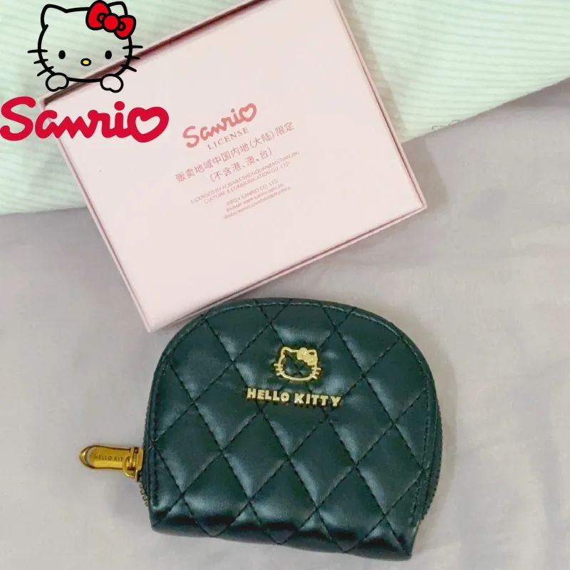 Sanrio Hello Kitty New Fashion Card Holder Luxury Brand Original Women's Card Holder Multiple Card Slots Cartoon Cute Coin Purse