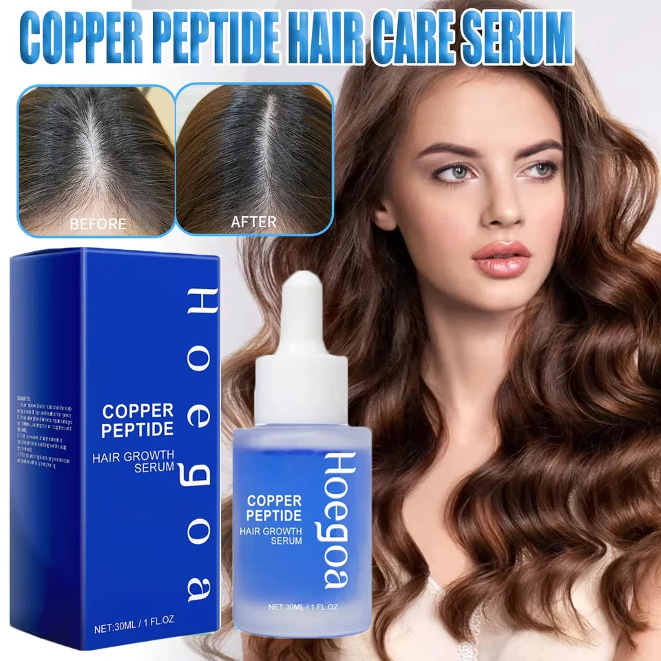 

Медная пептидная сыворотка для роста волос, плотная, предотвращает выпадение, питательная кожа головы, корня волос, гладкая, уменьшает сухость повреждений, восстанавливающая эссенция для волос