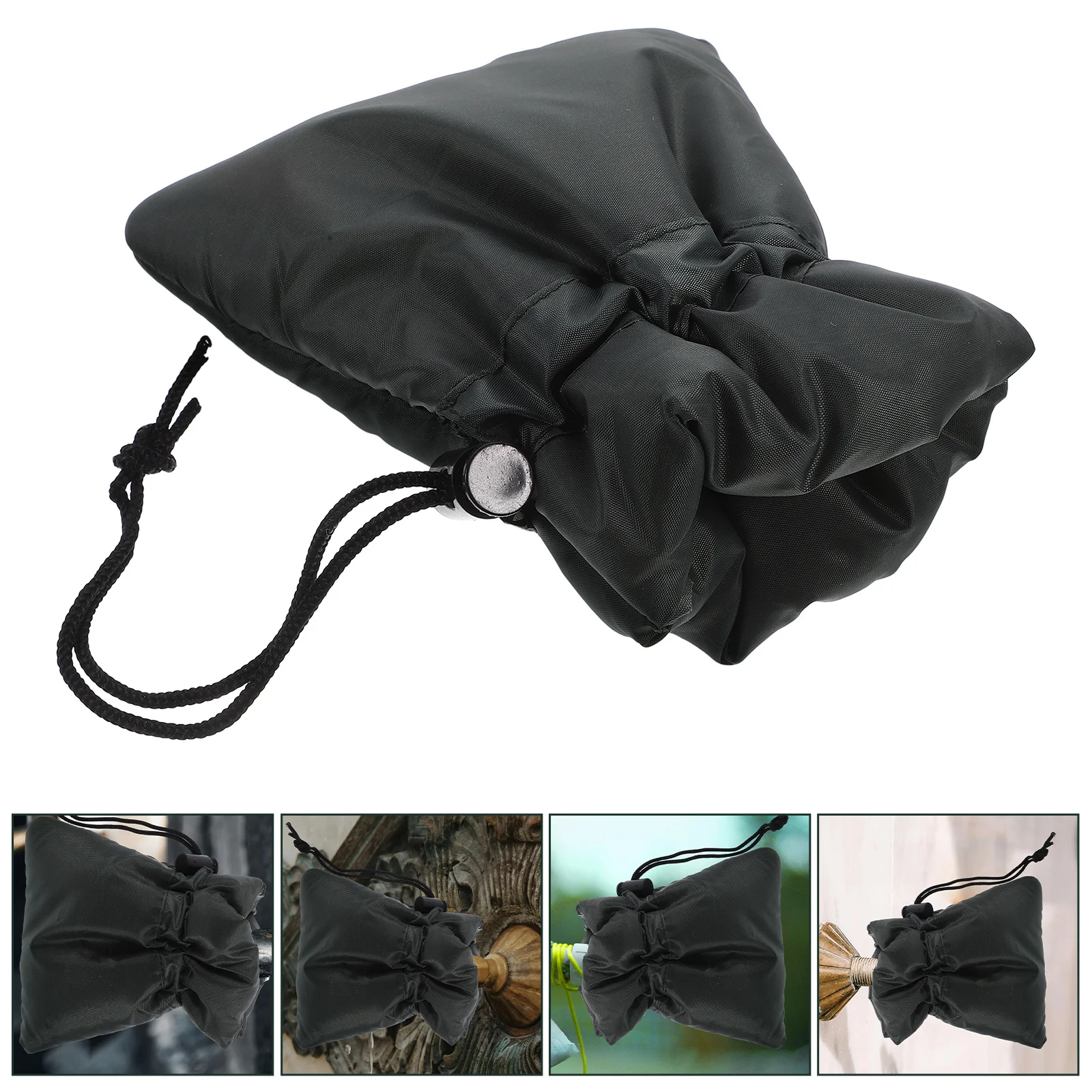

2 Pcs Anti-freeze Faucet Protective Cover Freezing Spigot Insulation outside Water Tap Frost for Outdoor Proof