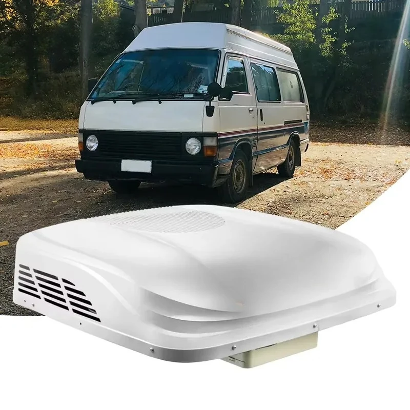Colku LT20 12V 24V DC Rooftop RV Air Conditioner1900W Inverter Compressor Aircon for Truck Sleeper Campervan Motorhome