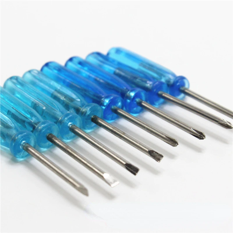 10pcs 1.5mm Mini Phillips Flat Head Screwdriver for Mobile Phone Laptop Repair Opening Tools Mini Small Screwdriver bit set