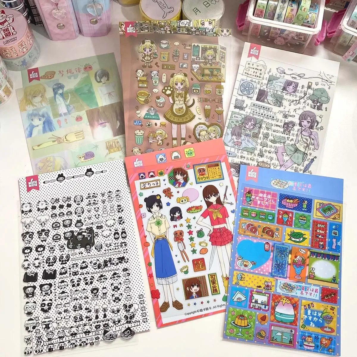 Japanese Character Diy Cute Element Stickers