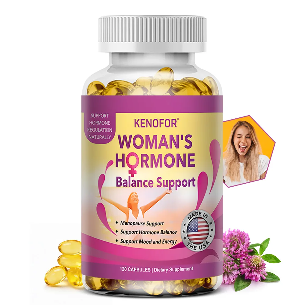 Women’s Menopause Support Supplement, Enhancing Hot Flashes, Night Sweats, Mood Swings & Fatigue, Supports Daily Wellness