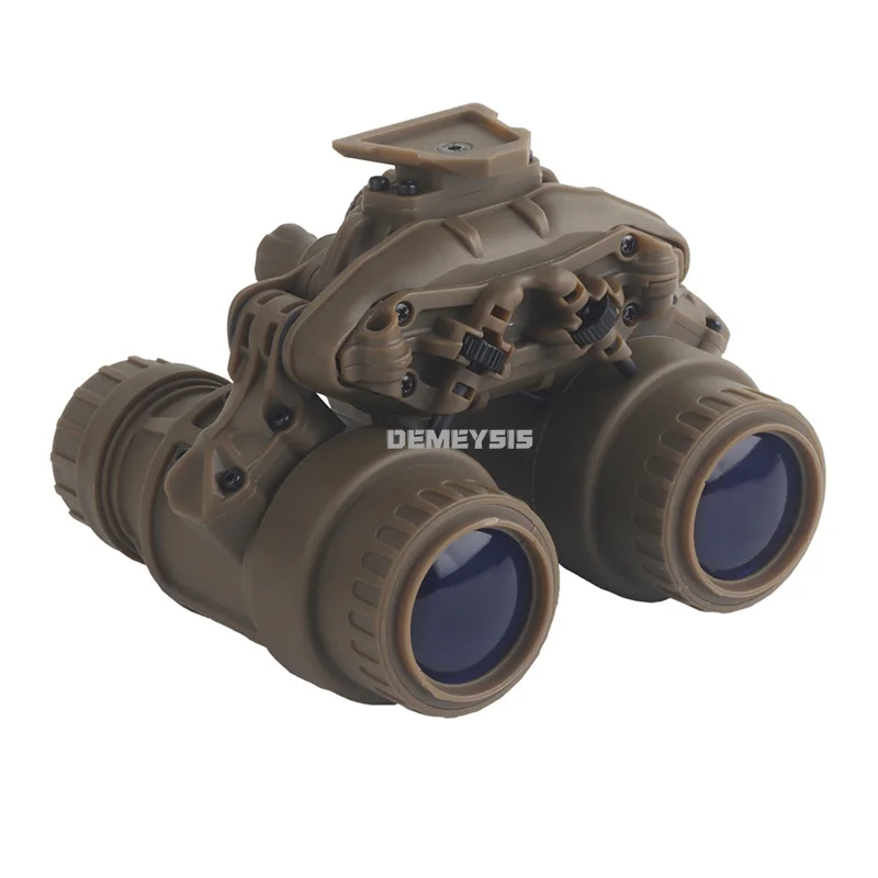 Tactical Helmet NVG Dummy Model No Function DTNVS Night Vision Goggles Model Folding Dummy Binocular for Cosplay Hunting Helmet view 3