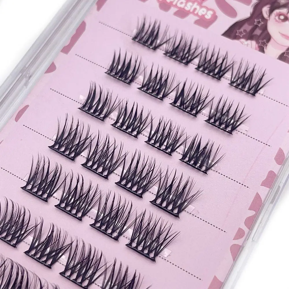 Self Adhesive Self Adhesive Eyelashes No Glue Needed Natural Wispy Self Adhesive Lash Clusters Reusable Clusters Press On Lashes