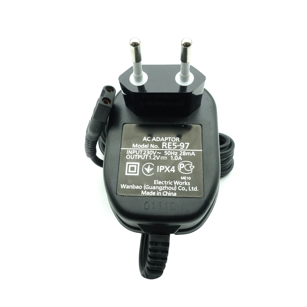 Imagem -02 - Original Re5-97 Re579 1.2v 1a Adaptador de Alimentação Adequado para Panasonic Er503 Er506 Er504 Er508 Er5204 Carregador de Tosquiadeira de Cabelo