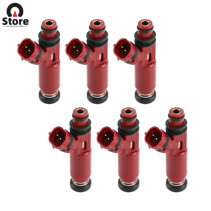 

6pcs MD357267 1955003970 195500-3970 Fuel Injector Factory Wholesale Fuel Injector Nozzle for Mitsubish Montero 3.5L