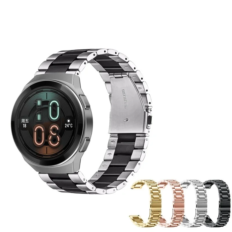 Metal Strap for HUAWEI WATCH GT2e /Bracelet Replacement Watchband For Huawei Ultimate /22mm Wristband for Gt3 GT2 46mm