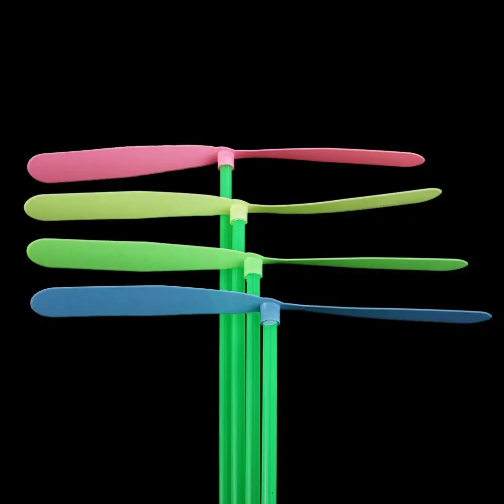 Resistant Toys Flight Gift Classic Children Outdoor Game Set Plastic Dragonfly Mini  Copt Helicopter Dragonfly Propeller
