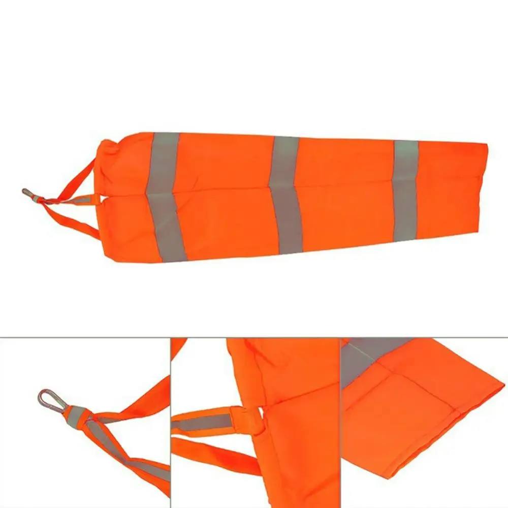 Windsock 0.8m/1m/1.5m Aviation Airport Paraglide Reflective Wind Indicator