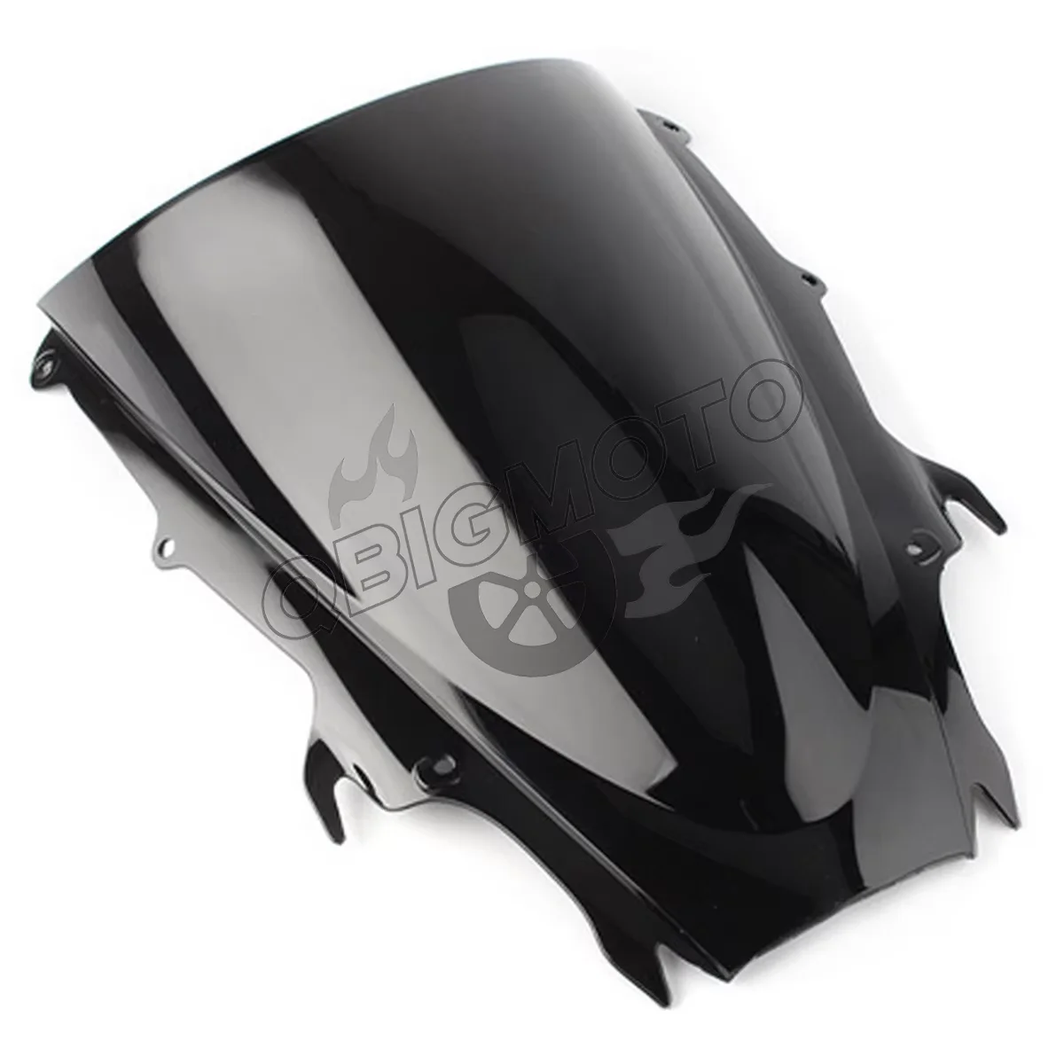 Motorcycle Windscreen Screen Wind Deflectors Screen Double Bubble Windshield For Triumph Daytona 675 675R 2009-2012 Accessories