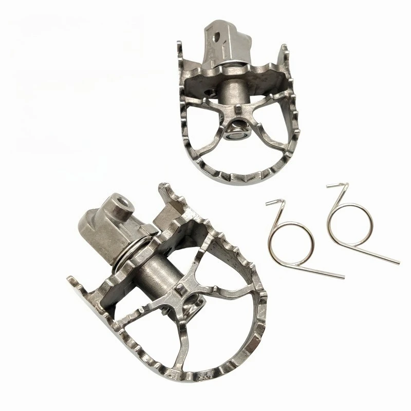 

502 Pedals Stainless Steel Pedals Rotary Pedals Motorcycle Accessories