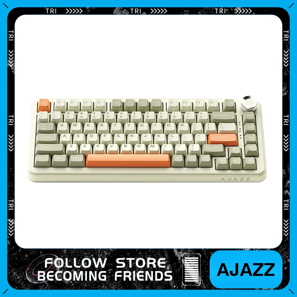 

AJAZZ AK820 MAX HE Клавиатура с быстрым триггером Проводная игровая клавиатура с эффектом Холла Pad TFT-экран Регулируемый привод Механическая клавиатура