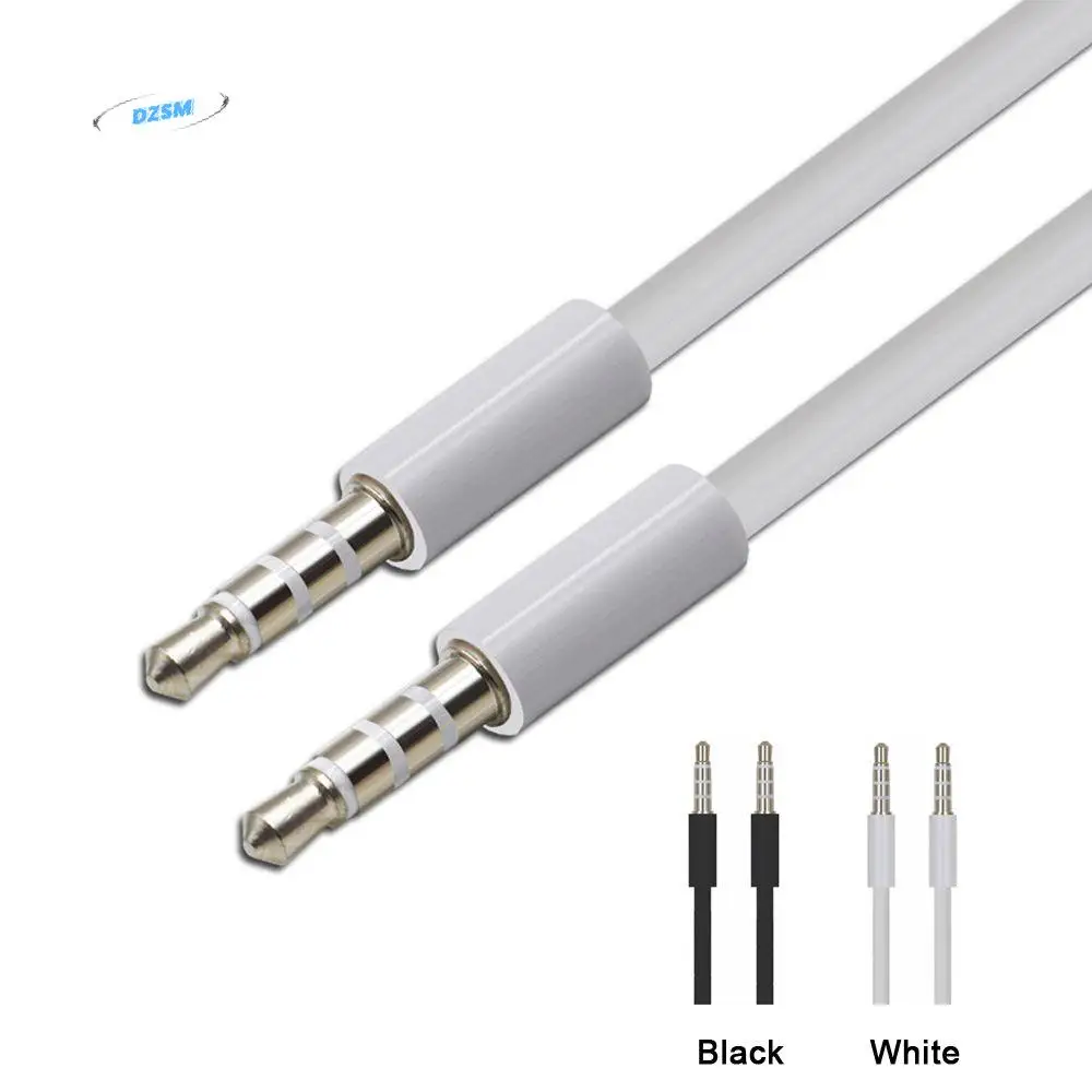 

Car Aux Cord 3.5 mm To 3.5mm Plug Male To Male Gold-plated Plug Audio Cable Aux Cable Audio Wire Speaker Auxiliary Cable