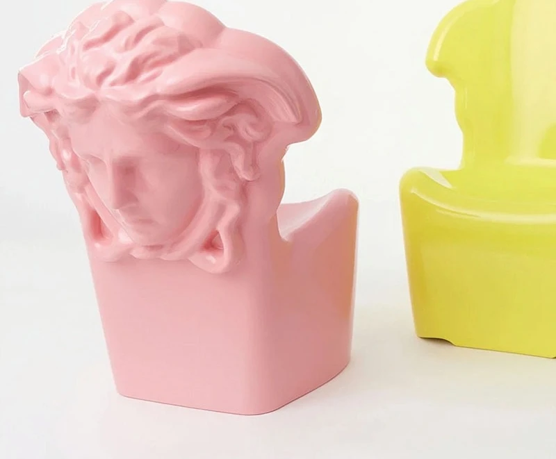 

Designer Greek Statue Chair Dining Room Chair Villa Outdoor Garden Balcony Chair