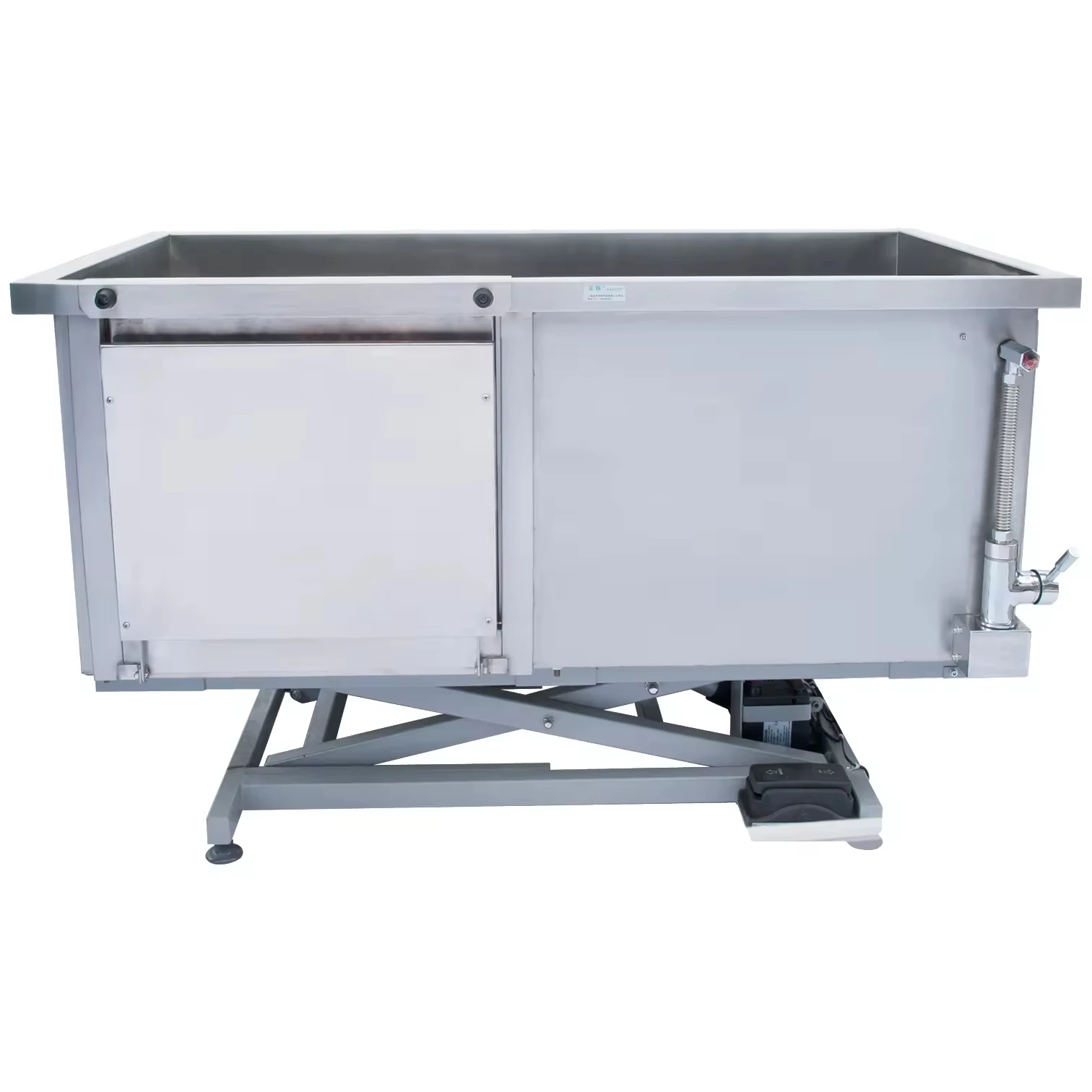 

Customizable Stainless Steel Dog Grooming Tub for Large Breeds and Pet Salons