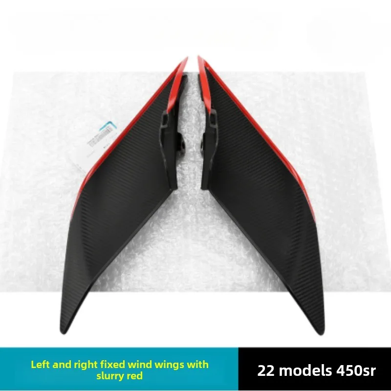 

NEW For CFMOTO 450SR 450SRS 2022-2024 Motorcycle Parts Side Downforce Naked Spoilers Fixed Winglet Fairing Wings Deflectors