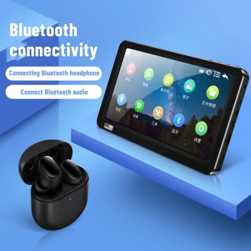 MP4 Player Bluetooth MP5 HiFi Sound Music MP3 Player 7.0 