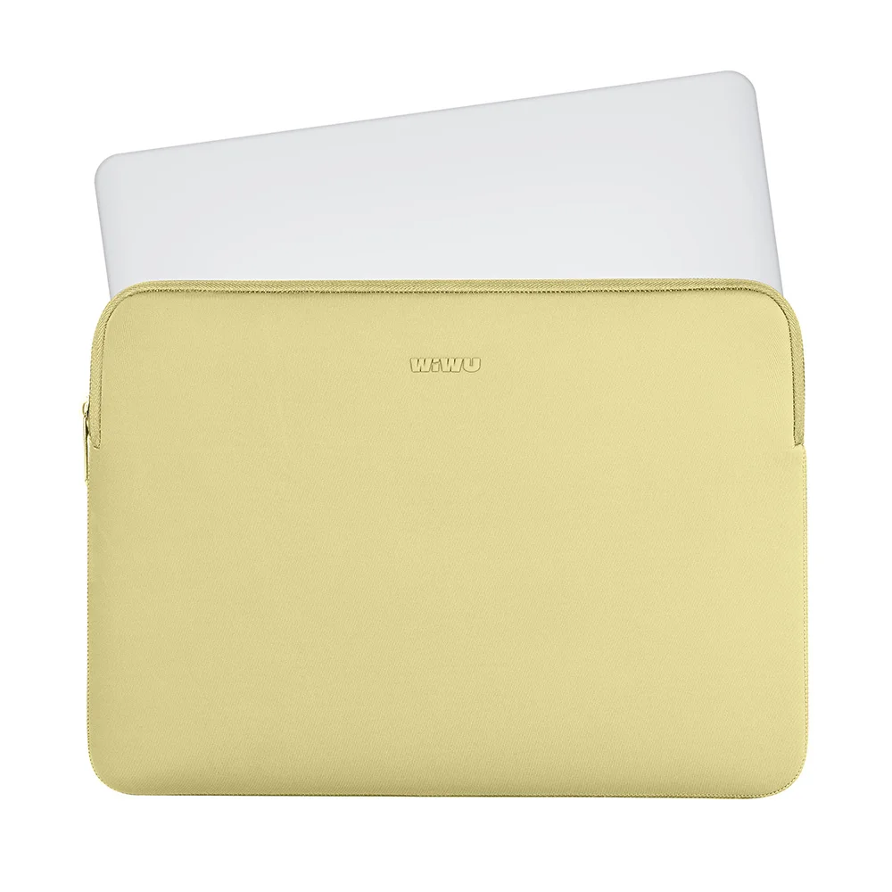 WiWU Ultra-thin Laptop Sleeve for MacBook Pro 14.2 16.2 inch Waterproof Notebook Bag for MacBook Air 13 13.6 Carry Laptop Bags