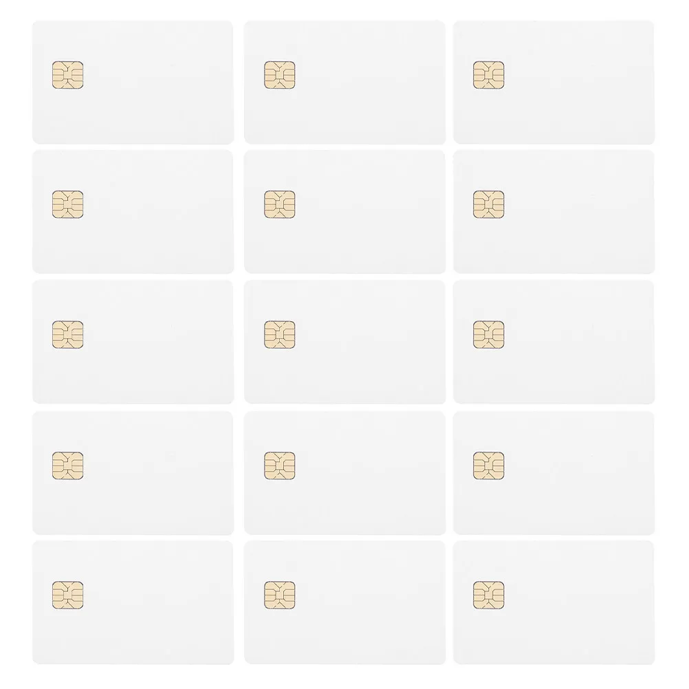 

15Pcs Ic Card Blank White Cards with Chip Access Control Door Entry Security PVC Cards White Card Ic Tag Blank Labels