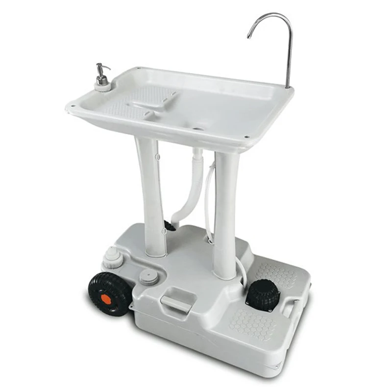 

30L Wheeled mobile hand washing station Restaurant roadside stall outdoor mobile place portable sanitary equipment