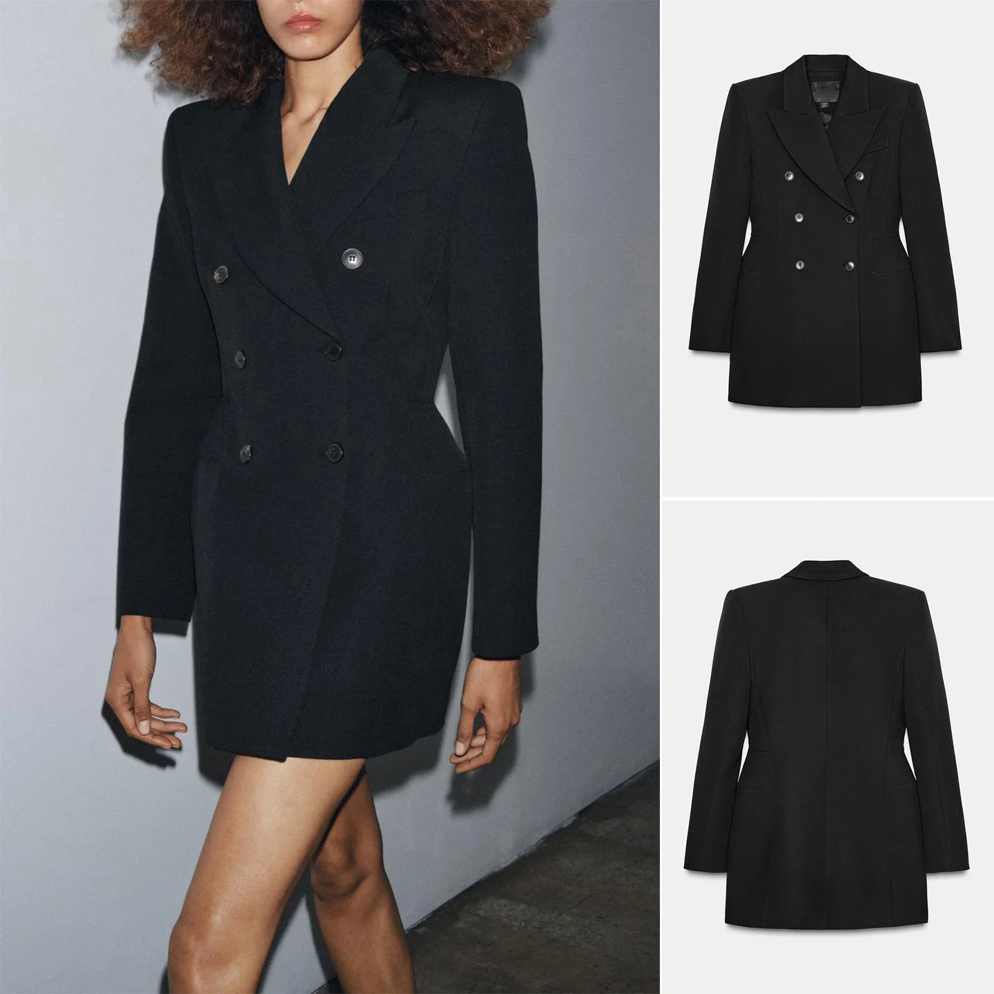 

Новый осенний женский двубортный костюм с длинными рукавами и мягкой подкладкой Dr Sle, костюм Jaet с откидным воротником, повседневный дизайн для поездок на работу