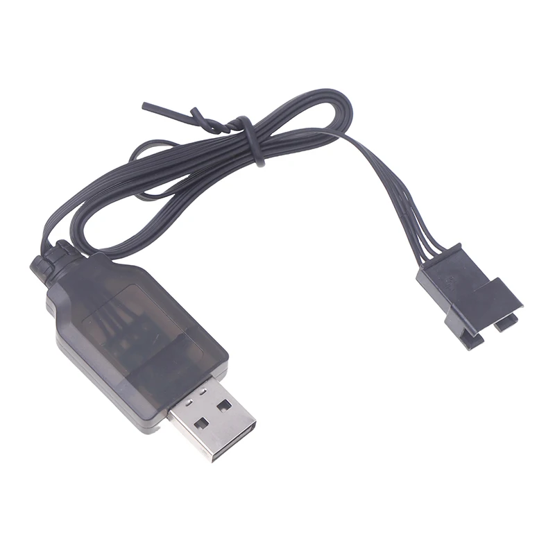 High Quality 7.4V 3.7V X2 SM4P Li-ion Battery Reverse Charging Adapter Electric Toy Car E561 Excavator Charger USB Cable