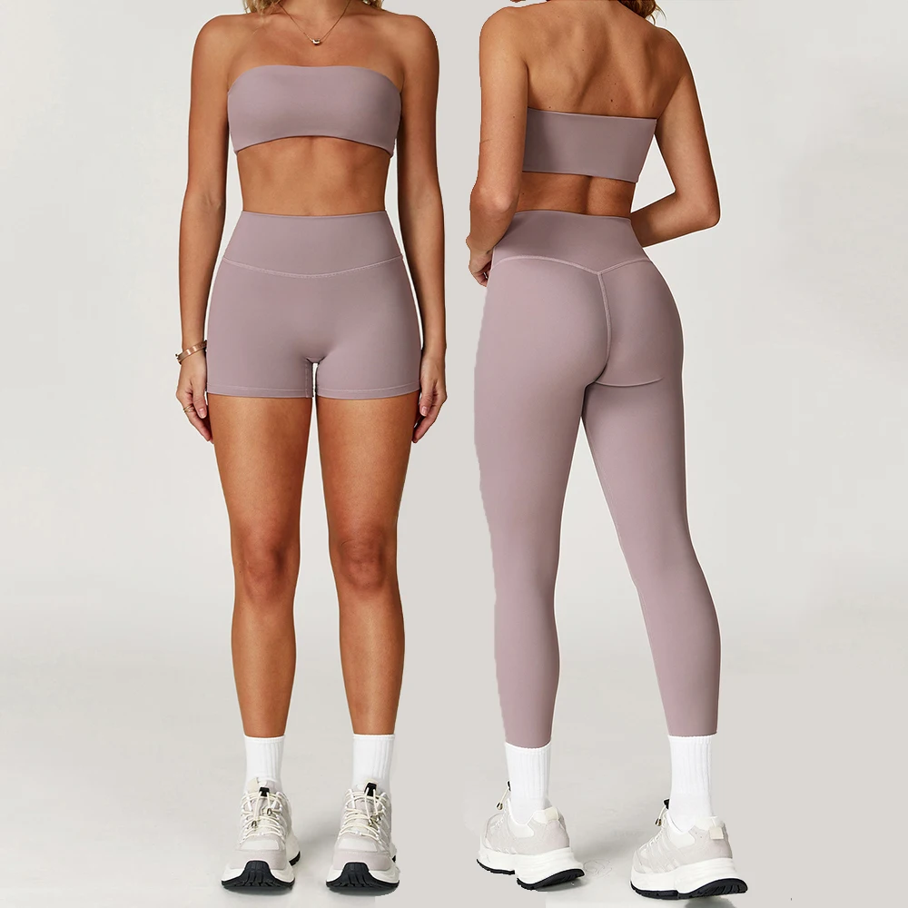 

Women Seamless Yoga Set 2PCS Gym Sets Workout Clothes Sports Suits Female Push Up Bra High Waist Leggings Fitness Sportswear