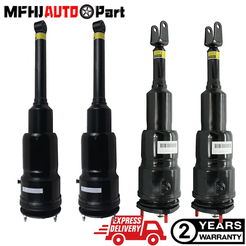 Full For Lexus LS460 LS460L RWD Front Rear Air Suspension Shock Struts 2007-2017