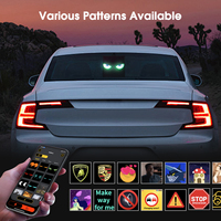 RGB LED Matrix Pixel Logo Lamp for Cars DIY Custom Interesting Text Animation Advertising LED Sign USB LED Panel Display Light s