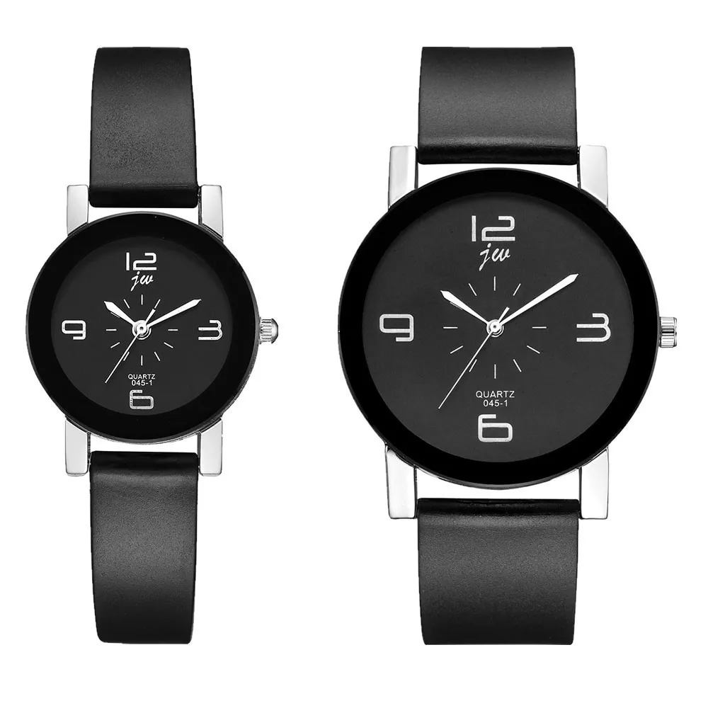 2022 new lovers watch leather quartz casual pointer watch