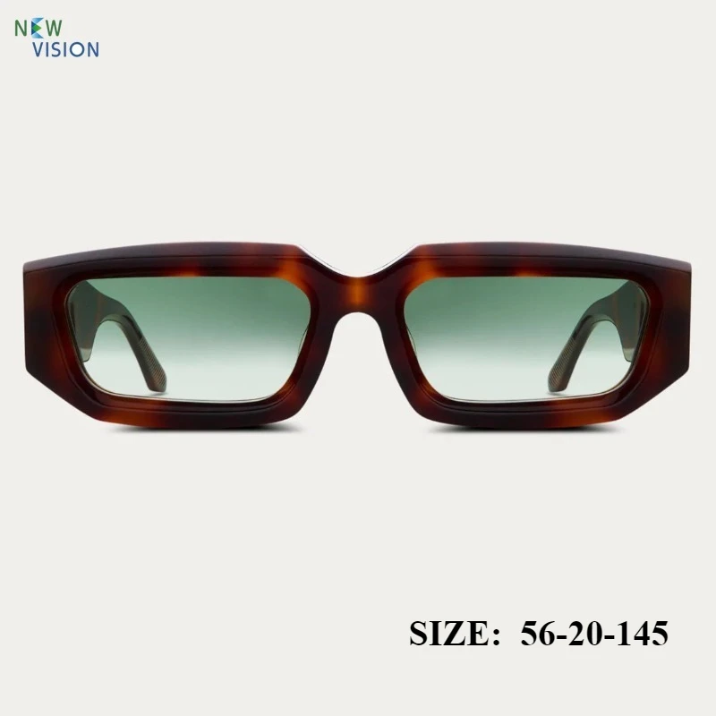 

Новые высококачественные солнцезащитные очки для мужчин, толстые ацетатные уличные поляризационные очки ручной работы для вождения UV400, защитные женские роскошные солнцезащитные очки