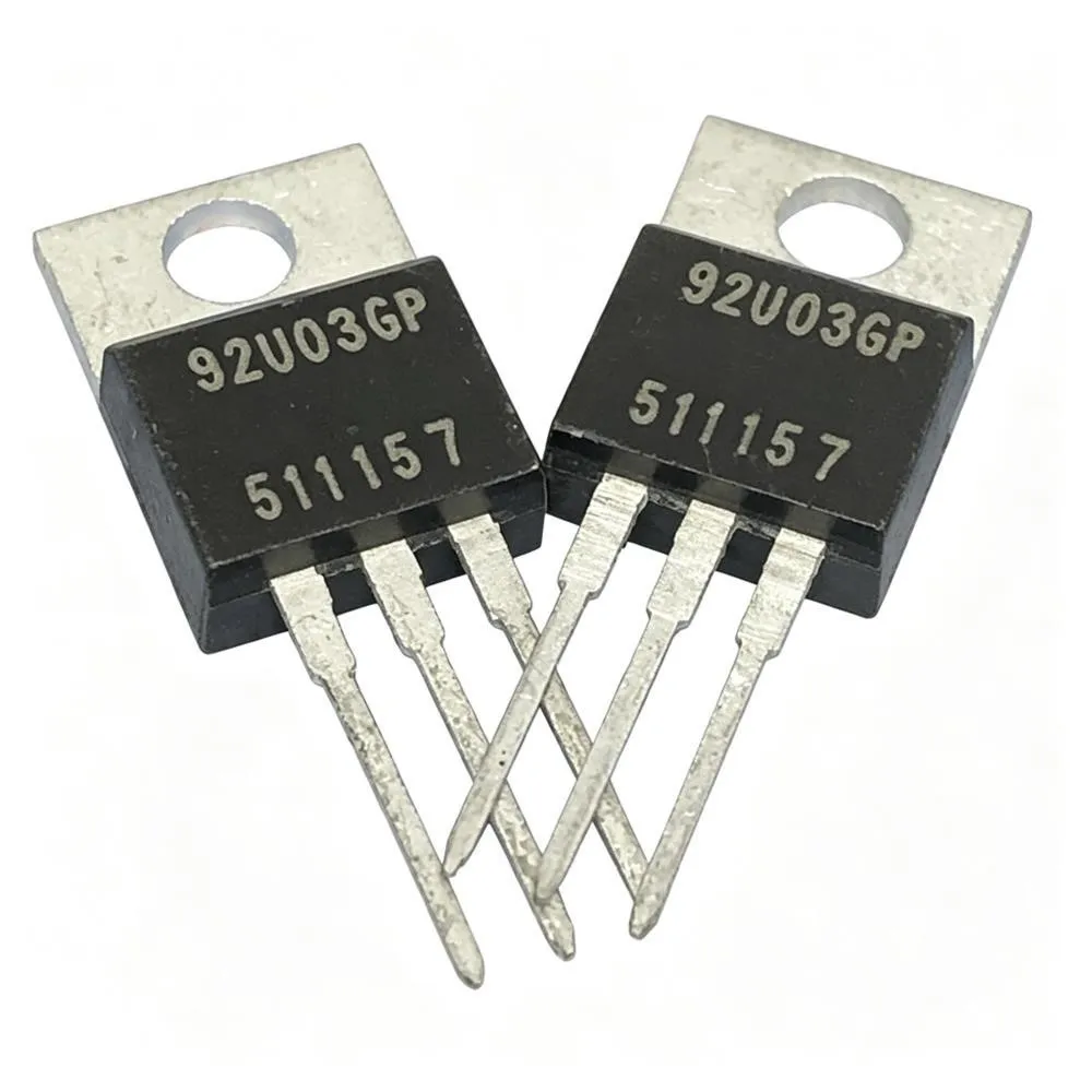 5PCS 92U03GP FQP34N20C IXGP15N120B IDH10SG60C STF23NM50N LT1963EQ-2.5