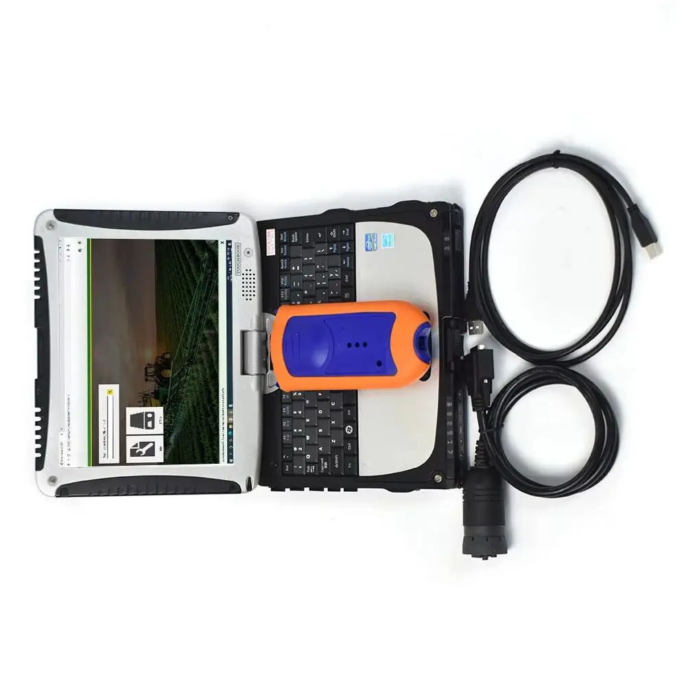 

CF19 laptop service V5.3 AG CF Edl electronic date link Agriculture Tractor Construction Truck Diagnostic tool EDL V2 advisor