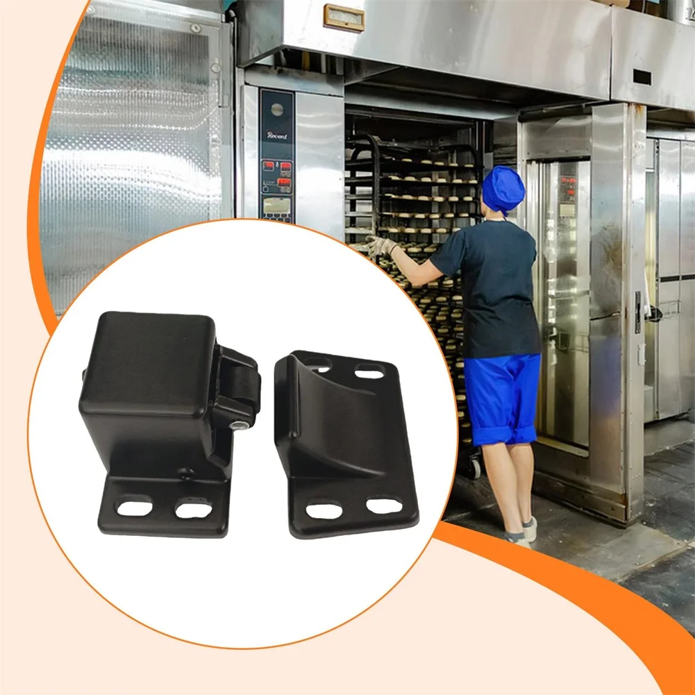 Aluminum Alloy Door Latch with Integrated Pressure Lock for Paint Booths Industrial Ovens and Cabinet Replacements