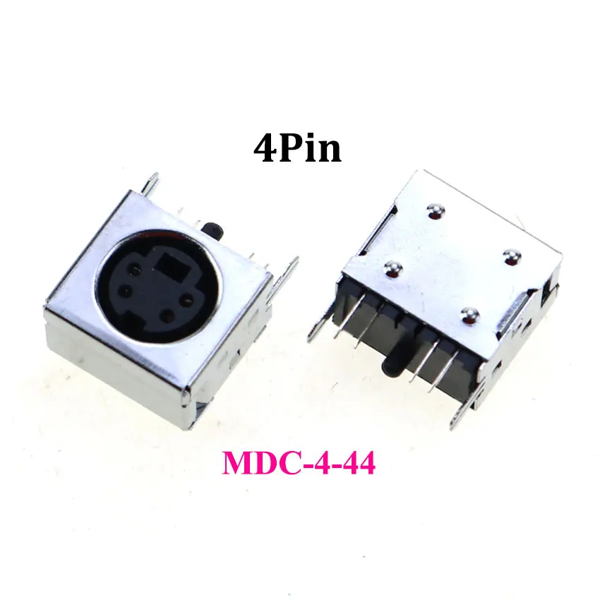 1 stücke S Terminal Audio Video Din Buchse Stecker S-video PCB Mount 3/4/5/6/8/9Pin Silber Ton PS2 Rund DIN Micro Jack – Detail 20