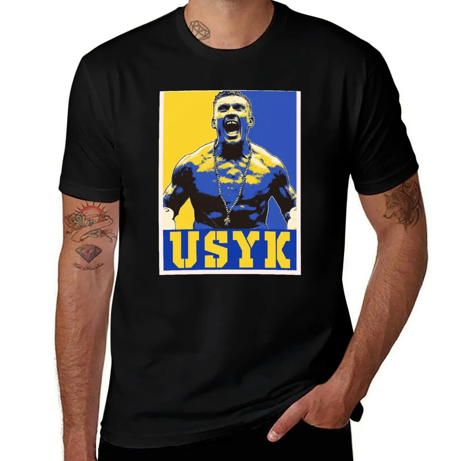 

Oleksandr usyk T-Shirt new edition customs t shirt men