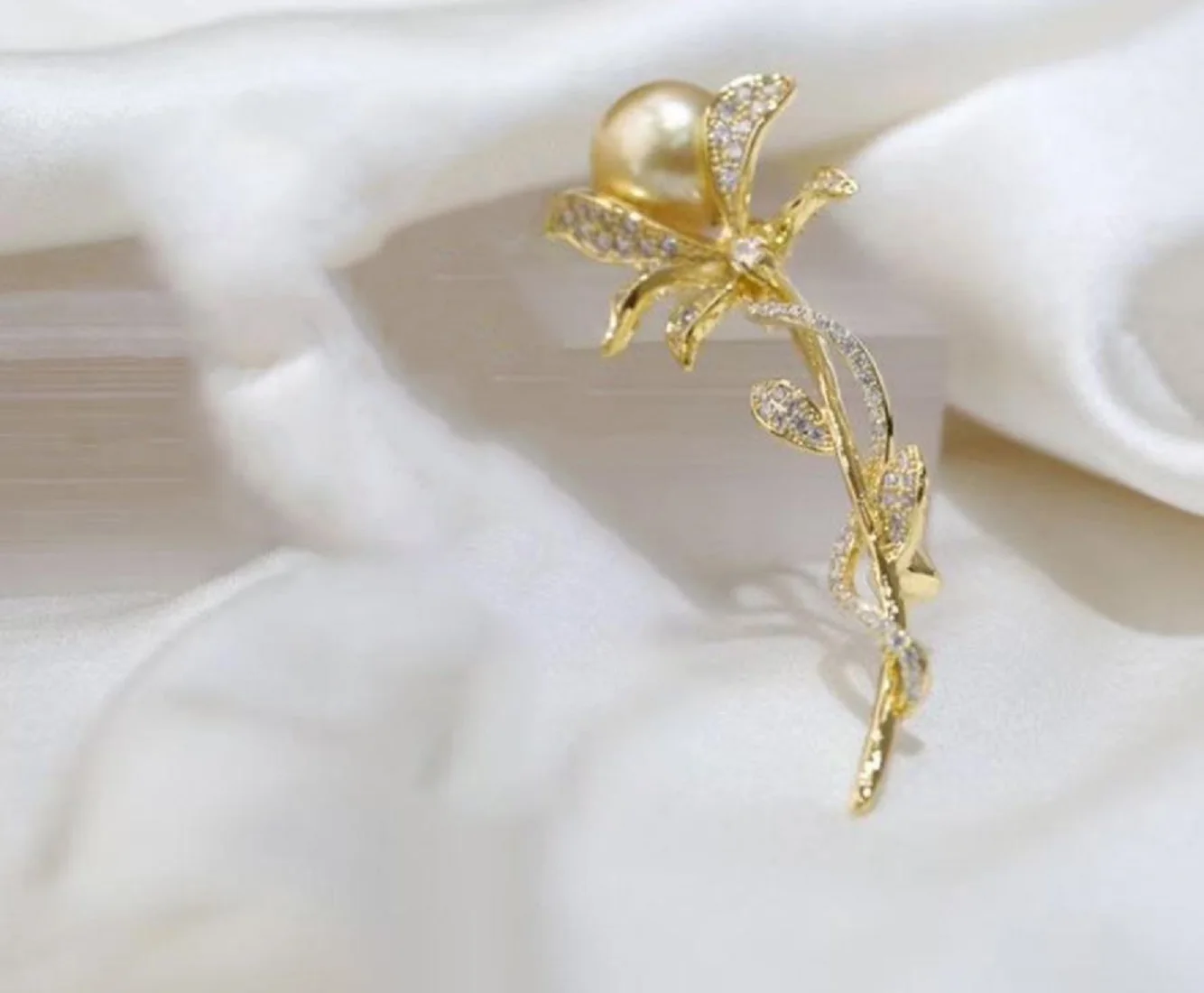 custom-made-jewelry-never-fading-rose-brooch-golden-south-natural-pearl-corsage