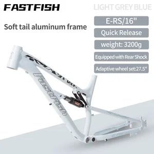 2024 XC Total Suspension MTB Bicycle Board 26 27.5 16 Inch 27.5er Aluminum Alloy Downhill Enduro Mountain Bike Daming Bike 6 Main Sales Bicycle Shock at Rim 26 - №4