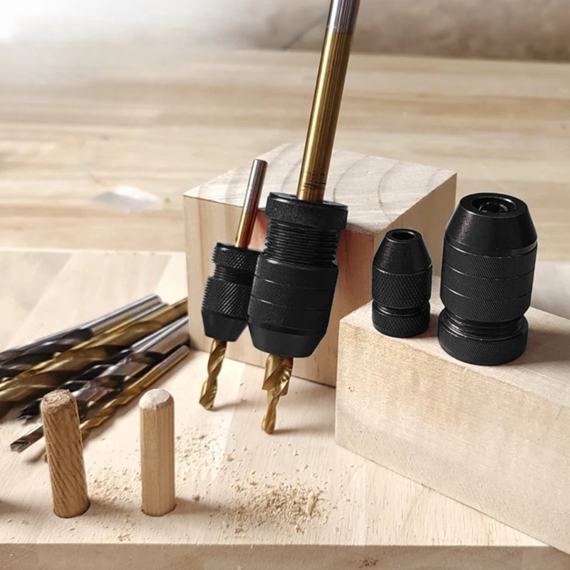 Versatile Woodworking Drill Guide for Professional and Home Use Adjustable Drill Depth Stop Collar for Drill Bits Tool 37JD