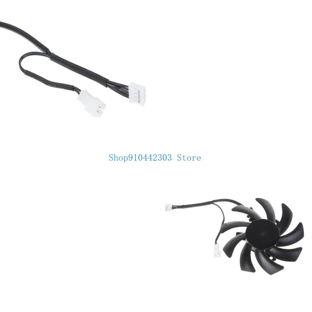 

L4MD 85 мм вентилятор охлаждения видеокарты FDC10U12S9-C 12 В 0,45 А 4-контактный вентилятор VGA для видеокарты 3060 TI для