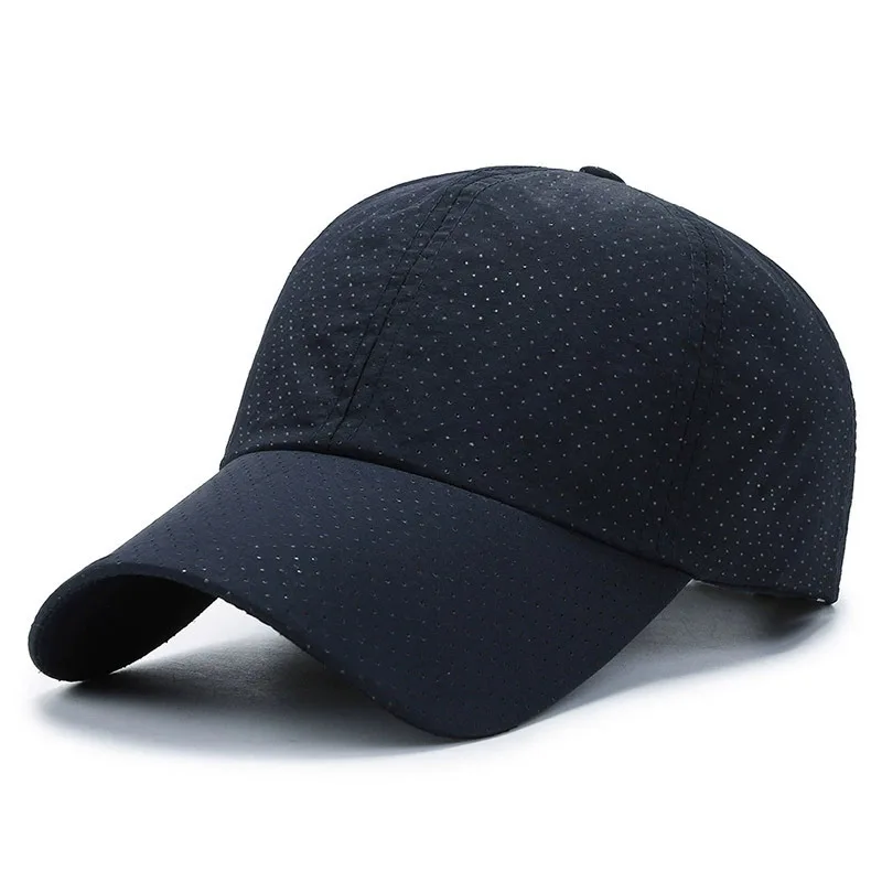 Mesh-Schnelltrocknende Kappe für Herren Lauf- und Sportbaseballmütze Damen Golf-Tenniskappe Atmungsaktiver Sonnenhut für Outdoor-Jogging – Detail 5