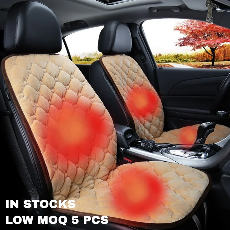 

Wholesale Soft Cozy Comfortable Universal Fit Heated Car Seat Cushion for Cold Weather